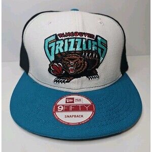 Vancouver Grizzlies Hat Cap Hardwood Classics New Era SnapBack 9Fifty Wool Blend